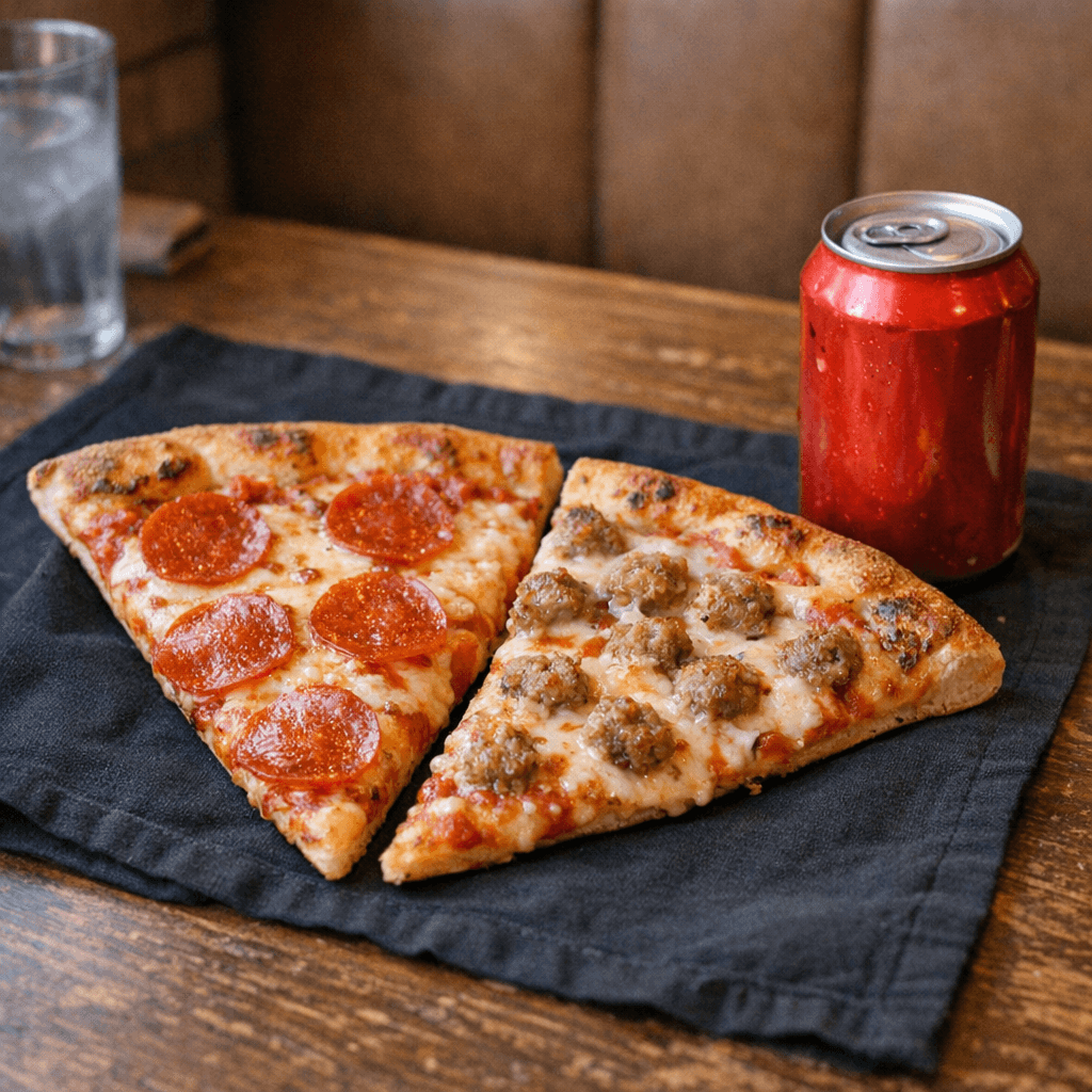 2 Slices Pizza Combo