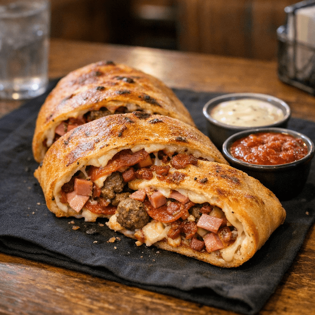 Meat Lovers Stromboli