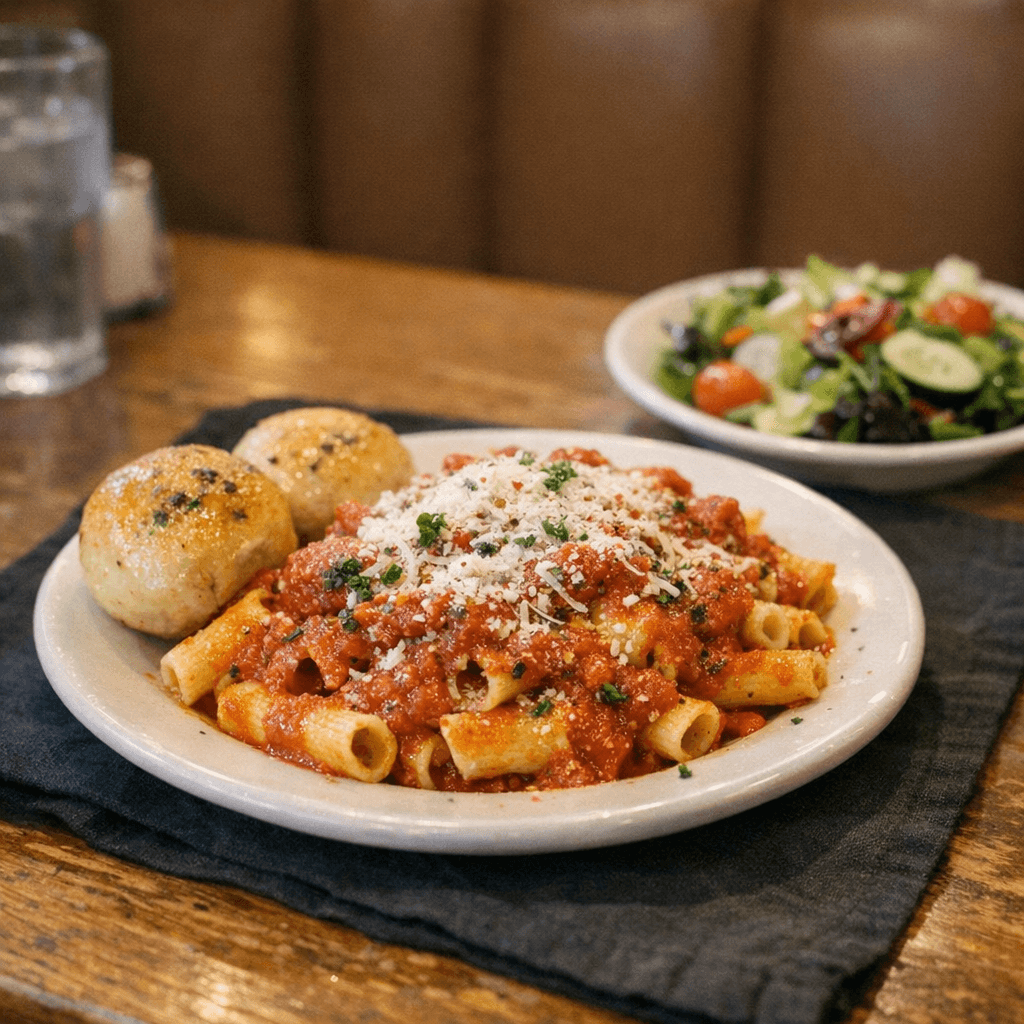 Tomato Sauce & Parmesan